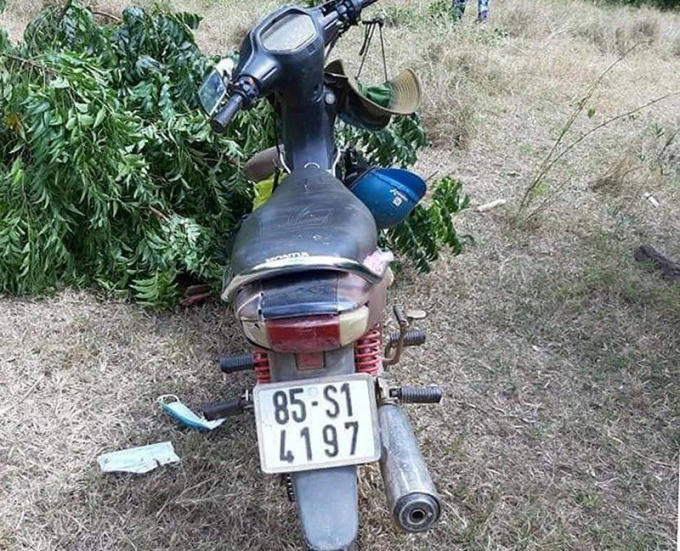 Hiện trường, nơi phát hiện thi thể bà Phúc.