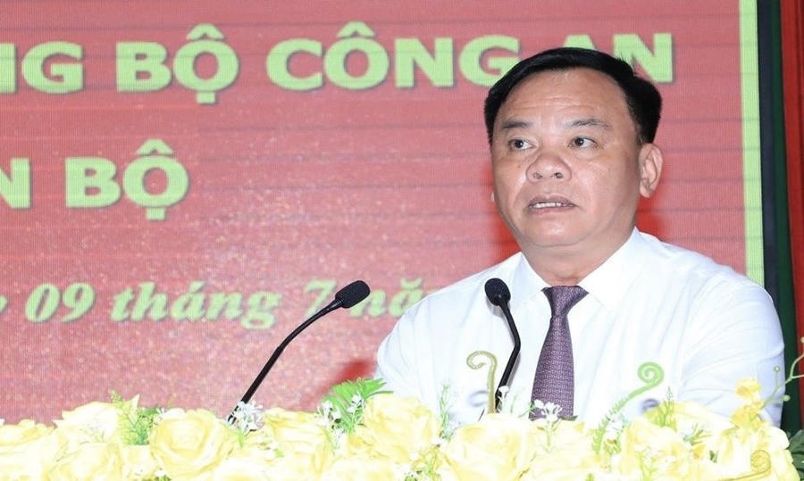 Quyền Chủ tịch UBND tỉnh Đồng Nai Võ Tấn Đức chỉ đạo tại buổi lễ.