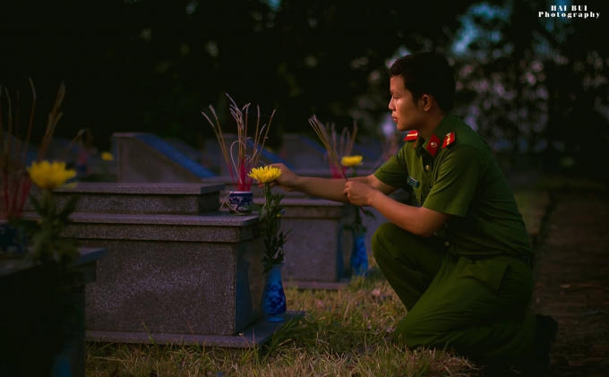 Bày tỏ lòng biết ơn, tưởng nhớ đến các đồng đội trong những ngày linh thiêng này.