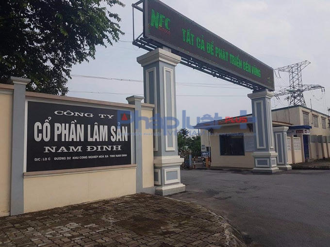 Đoàn Thanh tra Bộ Tài nguyên và Môi trường phát hiện Công ty Cổ phần Lâm sản Nam Định không lập lại báo cáo đánh giá tác động môi trường.