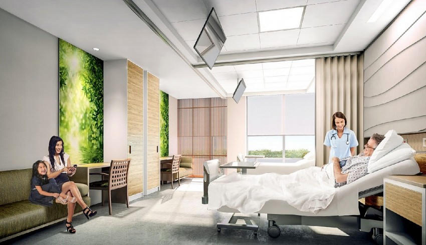 Ý tưởng thiết kế khu nghỉ dưỡng kết hợp viện dưỡng lão. (Ảnh acihome.vn)