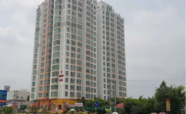 Tòa nhà Tây Nguyên Plaza bị người dân phản ánh hệ thống PCCC không đảm bảo.