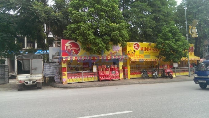 Thương hiệu Kinh đô đang độc chiếm tại đây.