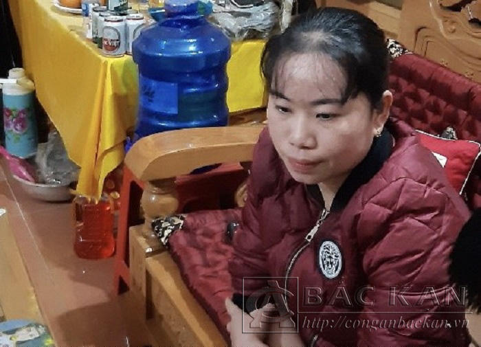 Đối tượng Lường Thị Lệ. Ảnh: Công an Bắc Kạn.