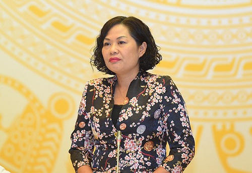 Phó Thống đốc Ngâng hàng Nhà nước - Nguyễn Thị Hồng.