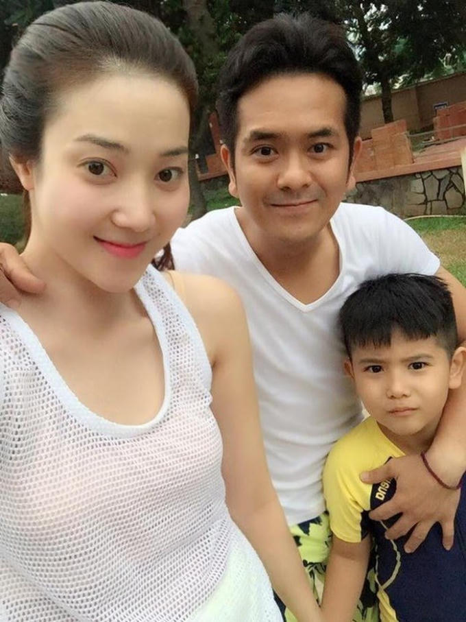 Hùng Thuận từng kết hôn và có một cậu con trai.