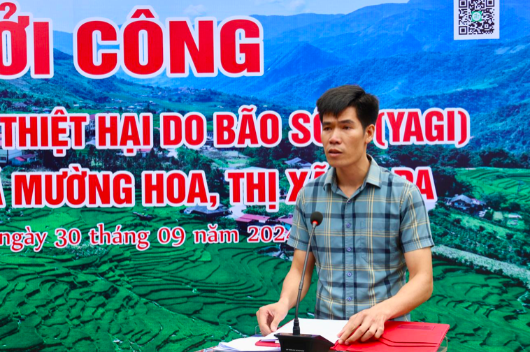 Chủ tịch UBND xã Mường Hoa Nguyễn Duy Công bị đình chỉ công tác do chưa nghiêm túc thực hiện ý kiến chỉ đạo của UBND thị xã Sa Pa về kiểm tra, phát hiện, xử lý công trình vi phạm. Ảnh: ND