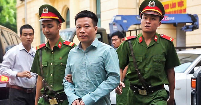Bị cáo Hà Văn Thắm.