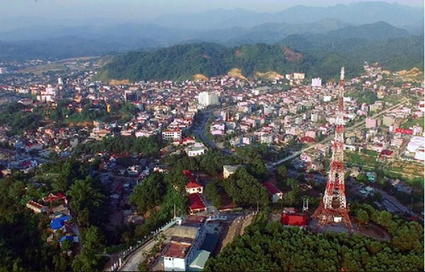 Thành phố Bắc Kạn, tỉnh Bắc Kạn. (Ảnh: backan.gov.vn)