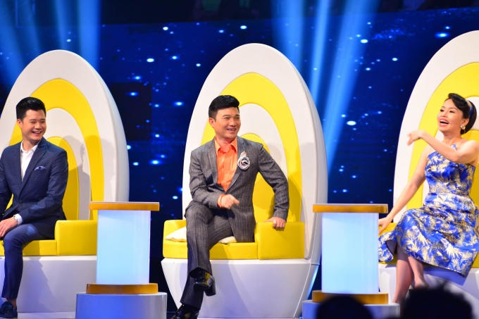 Quang Linh, Cẩm Ly và Quang Dũng trên ghế nóng.