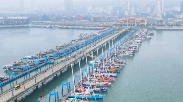 Cảng tàu khách quốc tế Hạ Long ở Bãi Cháy, TP Hạ Long.