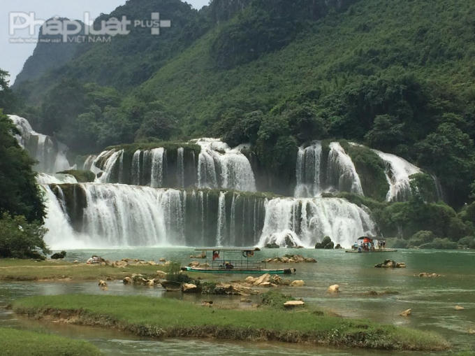 Nhiều người cho biết sẽ quay lại Thác Bản Giốc vào những năm sau. (Ảnh: Đức Khanh).