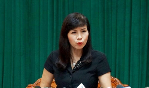 Bà Lê Mai Trang - Phó Chủ tịch UBND Quận Thanh Xuân. Ảnh internet.