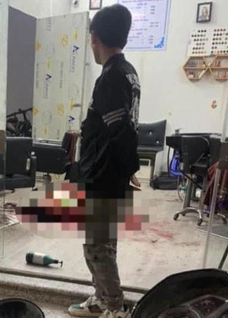 Hiện trường nơi xảy ra sự việc trên