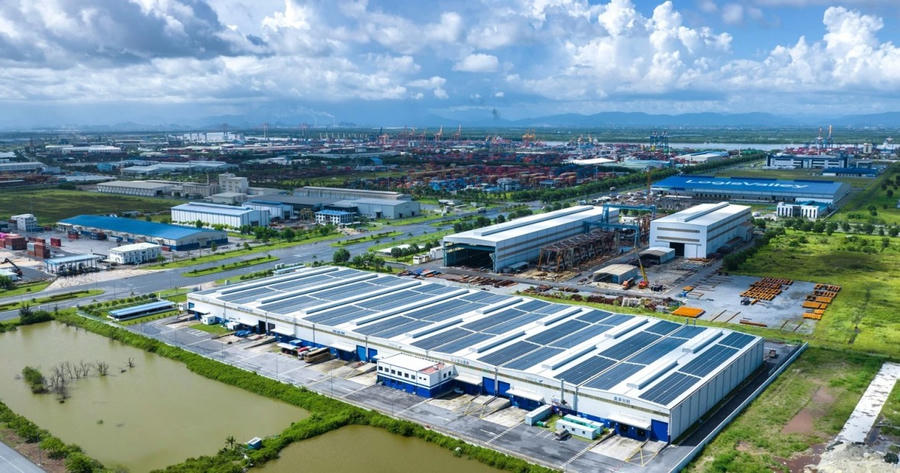 Dự án đầu tư xây dựng cụm công nghiệp được phép đưa vào hoạt động theo từng giai đoạn. (Ảnh minh họa)