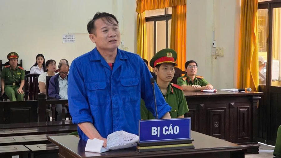 Bị cáo Giáp lãnh án chung thân vì giết chết đồng nghiệp