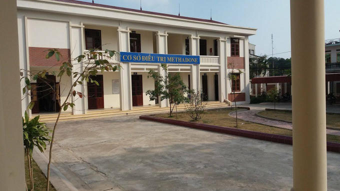 Trung tâm cai nghiện tự nguyện tỉnh Bắc Giang (ảnh Lương Liễu).