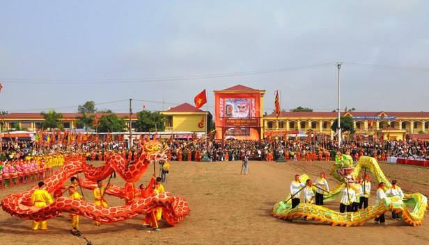 Lễ hội tịch điền tại Hà Nam.