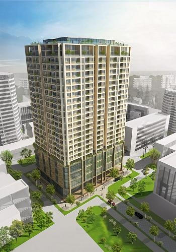 Dự án 62 Nguyễn Huy Tưởng (Ảnh phối cảnh).