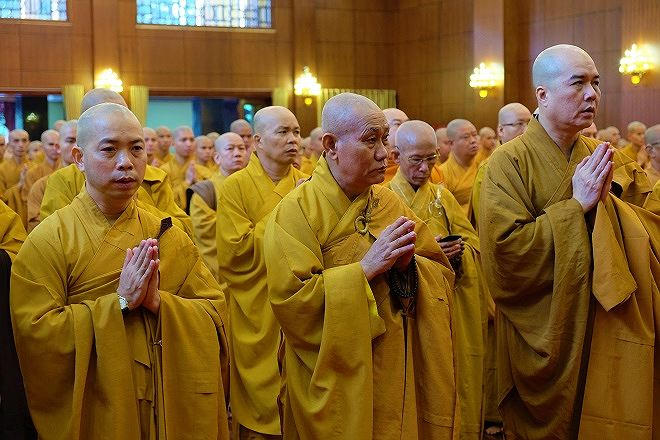 Tăng ni, phật tử xúc động hành lễ tưởng niệm Chủ tịch nước Trần Đại Quang