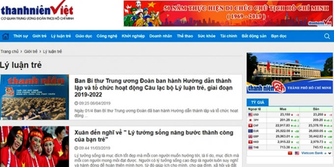 Tạp chí Thanh niên Việt.