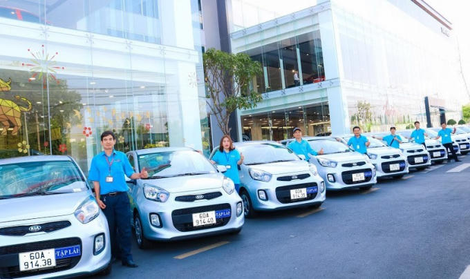 40 xe trong tổng số 200 chiếc ô tô tập lái