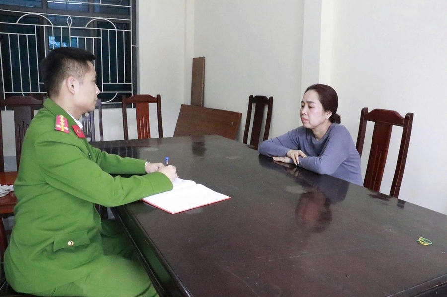 Nhiều đối tượng trong ổ nhóm mang tiền án, tiền sự về tội danh "Đánh bạc" - Ảnh Công an Nghệ An.