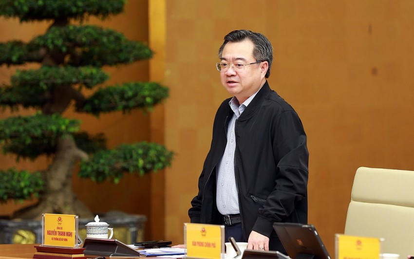 Bộ trưởng Bộ Xây dựng Nguyễn Thanh Nghị nhấn mạnh, việc lựa chọn tư vấn thiết kế, giám sát, thẩm định rất quan trọng trong quá trình thực hiện dự án. Ảnh: VGP