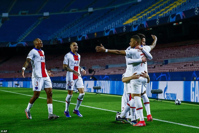 PSG mở toang cánh cửa góp mặt ở tứ kết Champions League năm nay