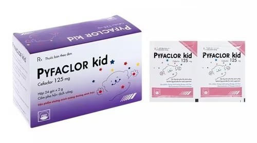 Công ty Cổ phần Pymepharco vi phạm trong sản xuất thuốc Pyfaclor Kid.