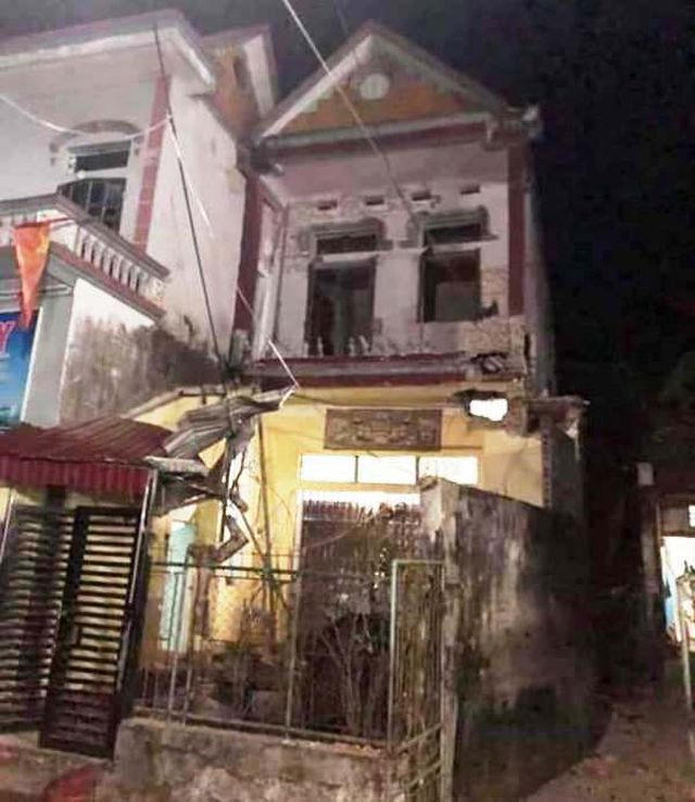 Ngôi nhà của gia đình ông Liên.