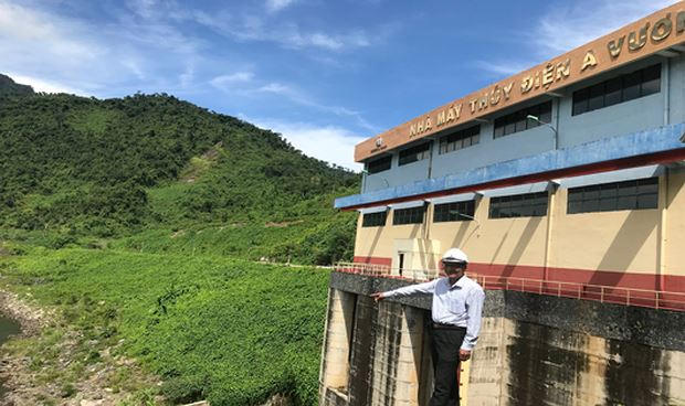 Thủy điện A Vương nằm trên hệ thống sông Vu Gia - Thu Bồn.