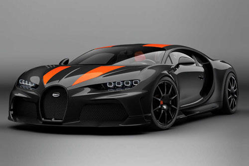 9. Bugatti Chiron Super Sport 300 + (giá: 3,9 triệu USD).