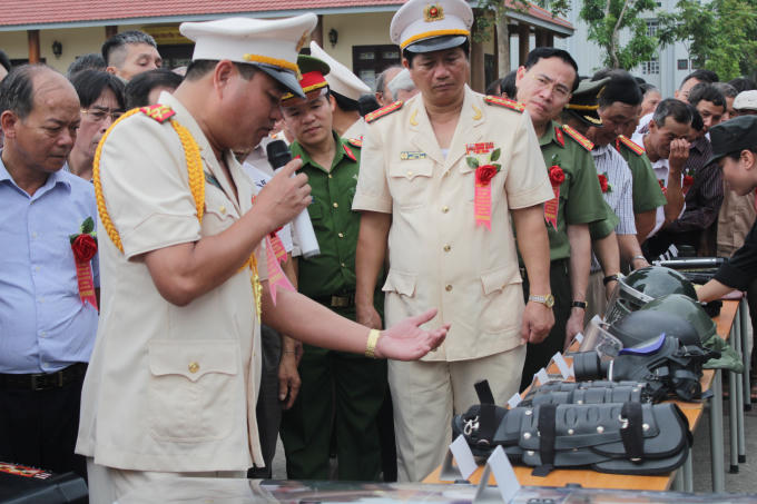 Tổ chức gặp mặt kỷ niệm 40 năm ngày thành lập Tiểu đoàn Cảnh sát cơ động D978