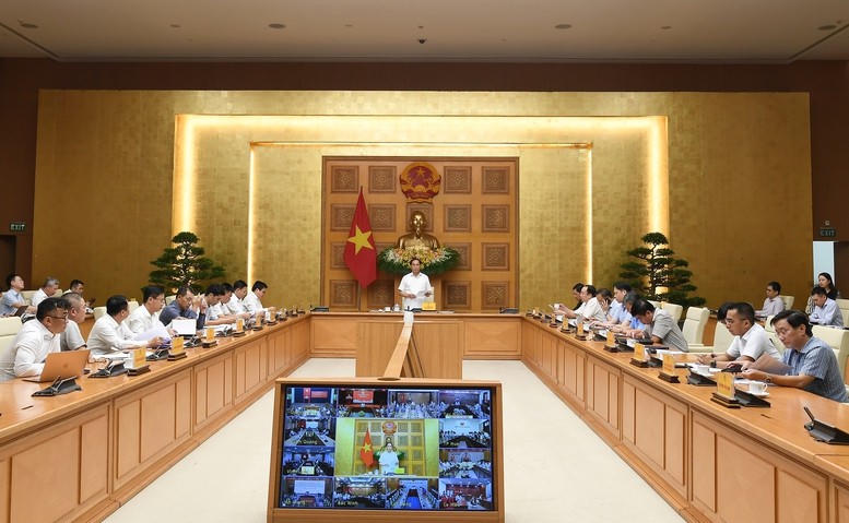 Phó Thủ tướng Bùi Thanh Sơn phát biểu tại hội nghị. (Ảnh: VGP/Hải Minh)