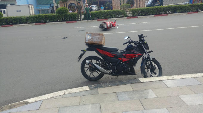 Hiện trường vụ tai nạn