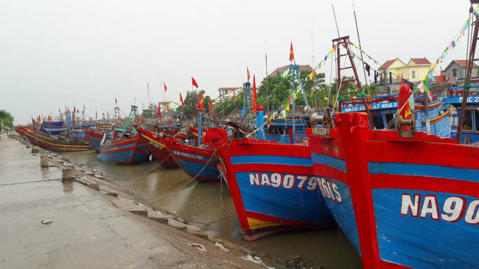 Cùng với việc cấm biển, UBND tỉnh Nghệ An yêu cầu bằng mọi biện pháp phải thông báo, kêu gọi tàu thuyền vào nơi tránh, trú bão an toàn.