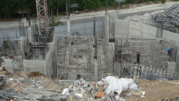 Một góc dự án Ocean View Nha Trang.