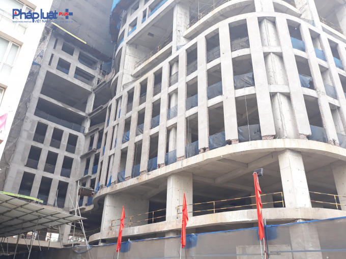 Dự án vẫn đang tiếp tục thi công phần thô.