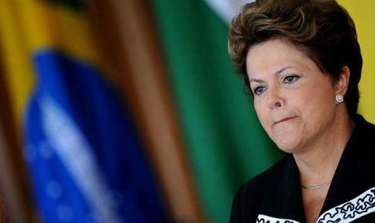 Bà Dilma Rousseff.