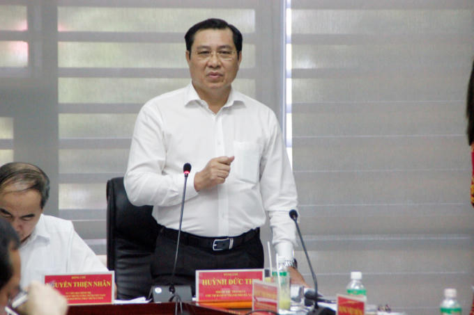 Ông Huỳnh Đức Thơ, Chủ tịch UBND TP Đà Nẵng.