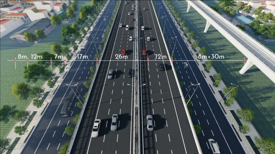 Gói thầu số 16 Phần xây dựng, thiết bị thuộc Dự án Đầu tư xây dựng đường Vành đai 4 - Vùng Thủ đô Hà Nội.