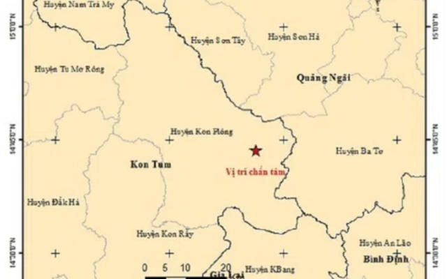 Kon Tum: Nguyên nhân gây động đất là do hồ chứa nước