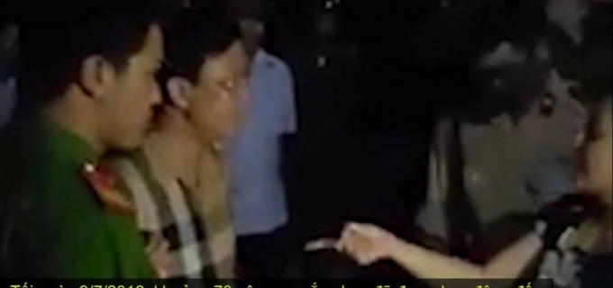 Clip nói về việc Chủ tịch UBND huyện Bảo Yên bị giam lỏng tại khu vực đền Bảo Hà, Lào Cai.