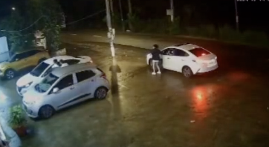 Hiện trường vụ việc.