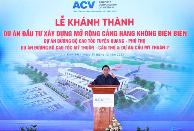 Thủ tướng yêu cầu các bộ, ngành, địa phương, cơ quan, đơn vị liên quan tổ chức khai thác, sử dụng các công trình có hiệu quả (Ảnh: VGP/Nhật Bắc).