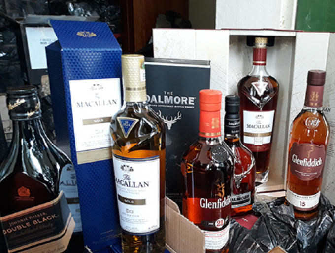 Lô hàng lực lượng chức năng thu giữ.