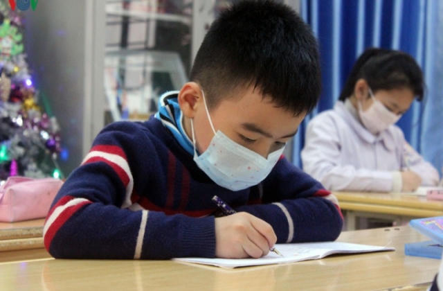Các trường tăng cường ôn tập cho học sinh khi nghỉ học do dịch nCoV