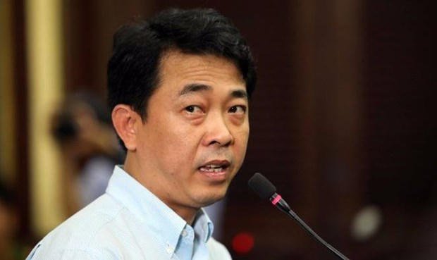 Bị cáo Nguyễn Minh Hùng - Nguyên Tổng giám đốc VN Pharma trong phiên sơ thẩm.