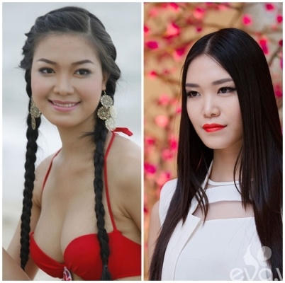 Hoa hậu Thùy Dung đăng quang năm 2008. Ảnh: internet.